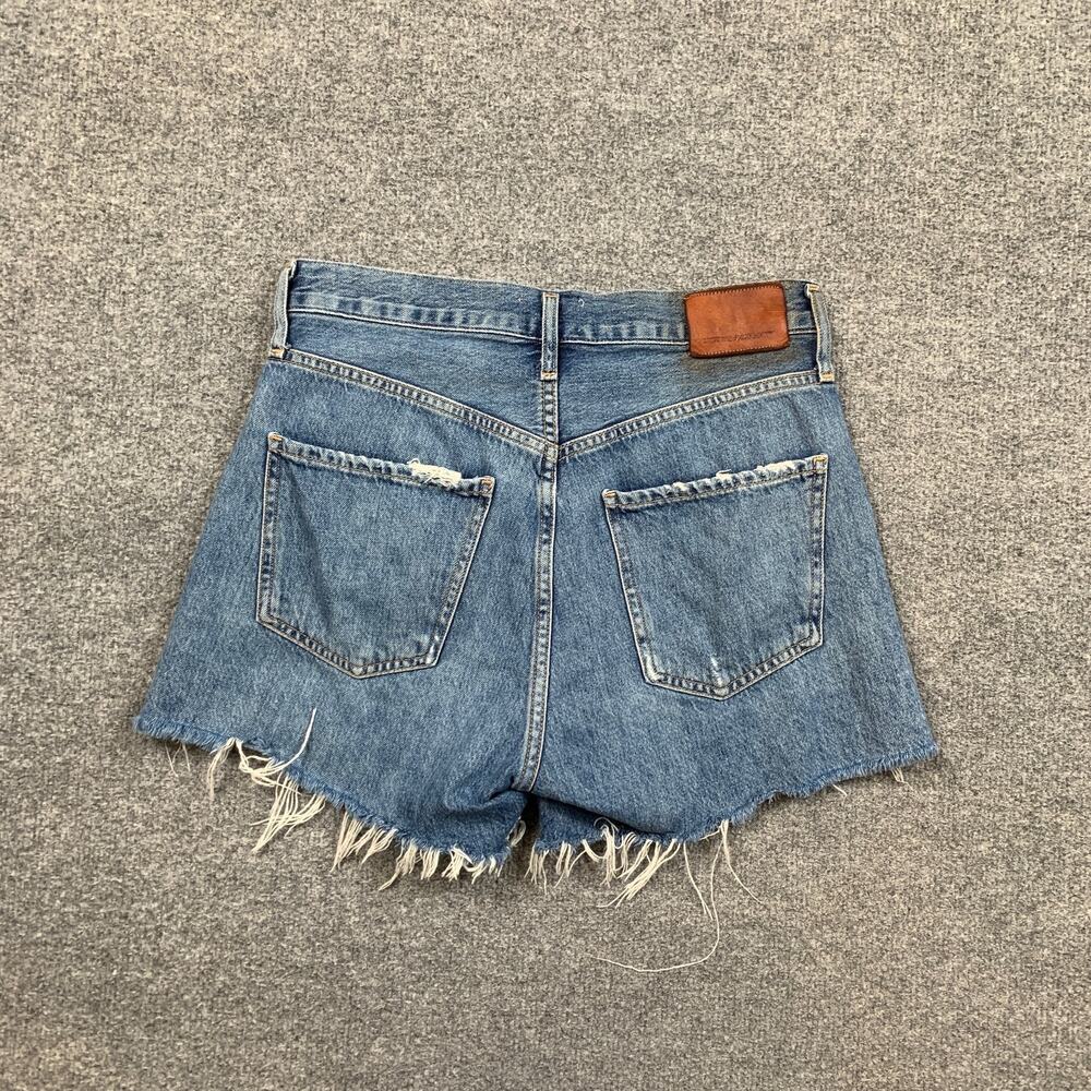 Citizens Of Humanity Shorts Womens 25 Denim Marlow Vintage Fit Cutoff Button Fly - Picture 11 of 12